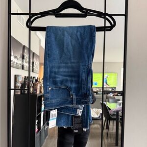 PAIGE Dark Blue Denim Jeans